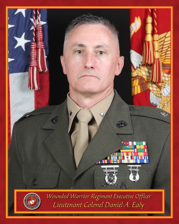 Biography for Lieutenant Colonel Dan Ealy, Executive Officer of the Wounded Warrior Regiment.