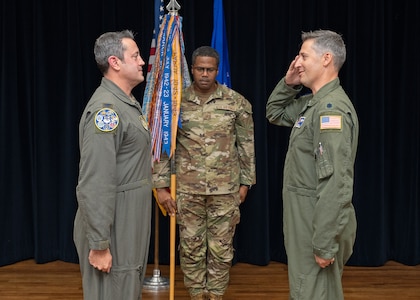 New 39th FTS commander salutes 340th FTG commander