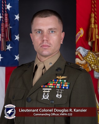 Portrait of Lieutenant Colonel Douglas R. Kansier 