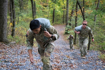 Seven Pennsylvania Army National Guard Soldiers completed tryouts at Fort Indiantown Gap, Pa. Oct. 22, 2025, earning their place in a best squad competition scheduled for March 2026 in Lithuania.