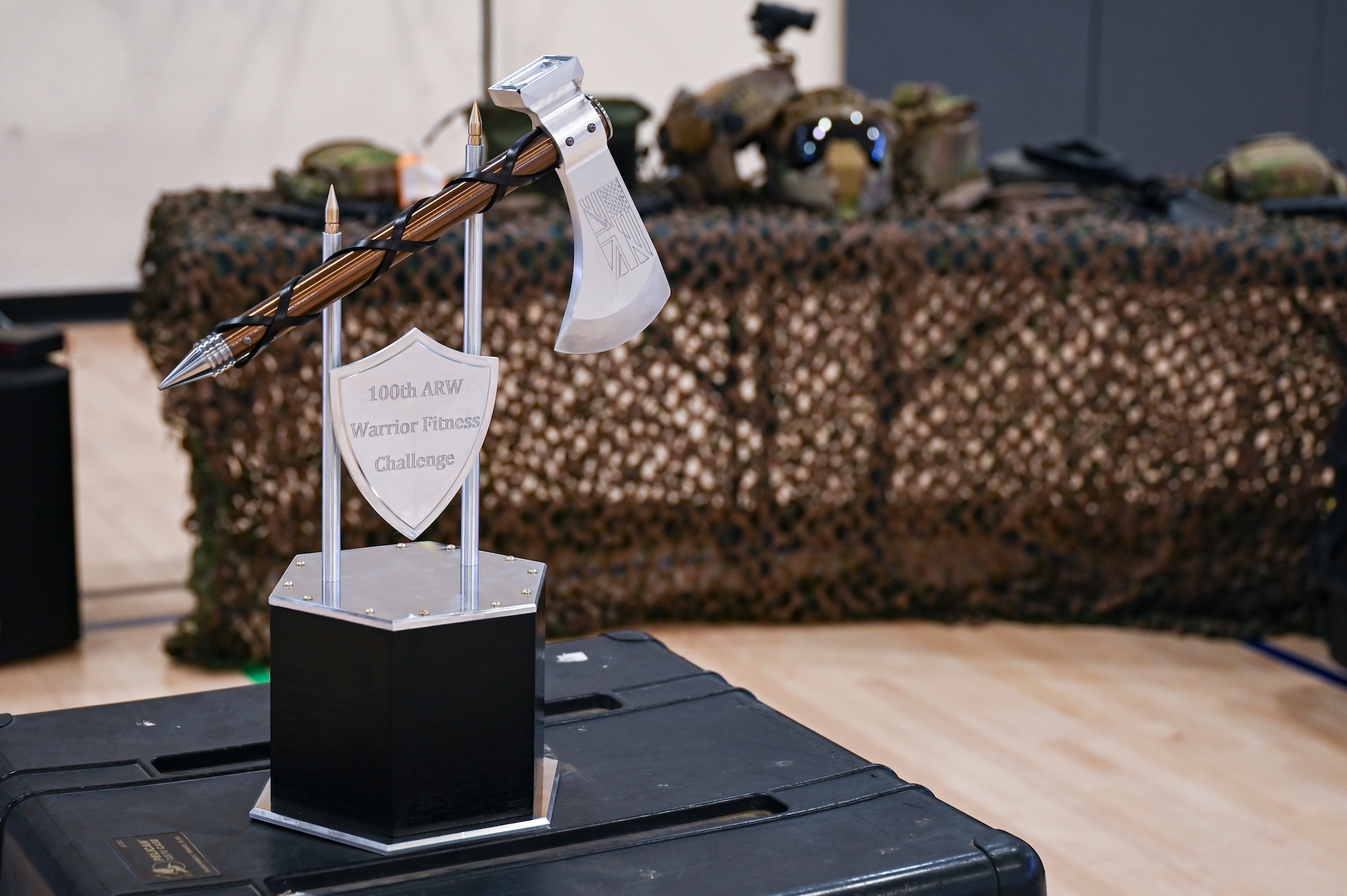 This is the first Warrior Fitness Challenge hosted at RAF Mildenhall and it demonstrated Airmen’s readiness to be fit to fight.