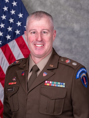LTC Richard A. Winkels, Commander of U.S. Army Europe and Africa Band and Chorus