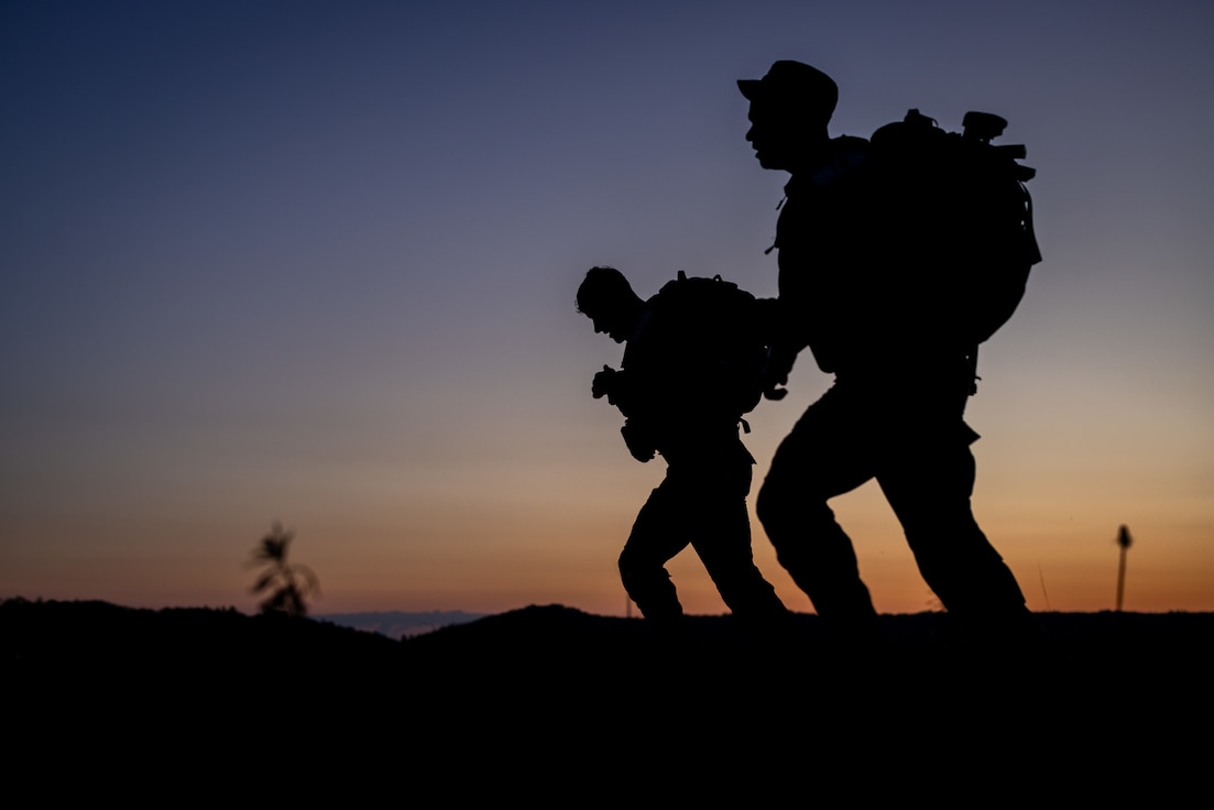 U.S. Army Soldiers, road march during the U.S. Army Reserve Command’s Best Squad Competition, Fort McCoy, Wis., May 15, 2025. Soldiers from around the nation gather to compete in the annual competition that brings together the best Soldiers and squads from across the U.S. Army Reserve to earn the title of “Best Warrior” and “Best Squad” among their peers. (U.S. Army Photo by Master Sgt. Justin P. Morelli)