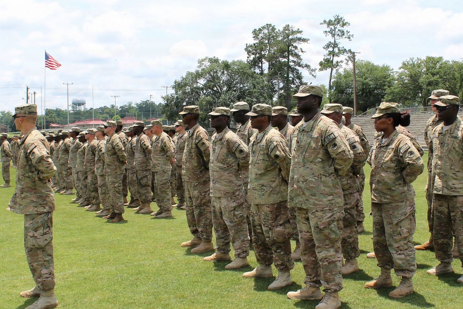 Soldiers of the Georgia National Guard’s 1230th Transportation Company return home to Thomasville, Ga. May 31, 2014, after an 11-month deployment to Afghanistan.