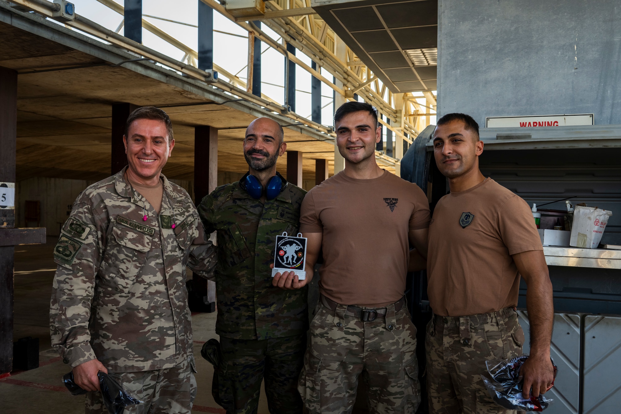 Spanish-led shooting competition builds interoperability among Incirlik partner forces
