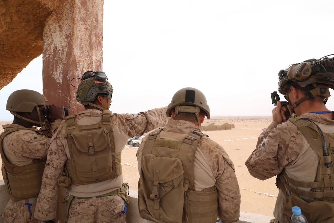 US Marines, Morocco conduct call for fire training at African Lion 2025
