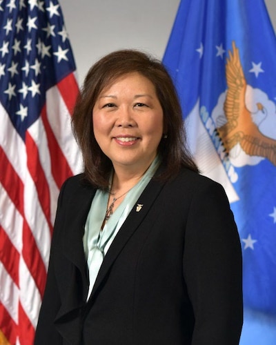 Kris Acosta is the civilian deputy to the senior advisor for the assistant secretary for Space. Acosta is also the space deputy for Architecture and Systems Engineering supporting C3BM. The Department of the Air Force’s Program Executive Office for Command, Control, Communications and Battle Management is aligned under both the Assistant Secretary of the Air Force for Acquisition, Technology, and Logistics, and the Assistant Secretary of the Air Force for Space Acquisition and Integration at the Pentagon. (Official Air Force Courtesy Photo).