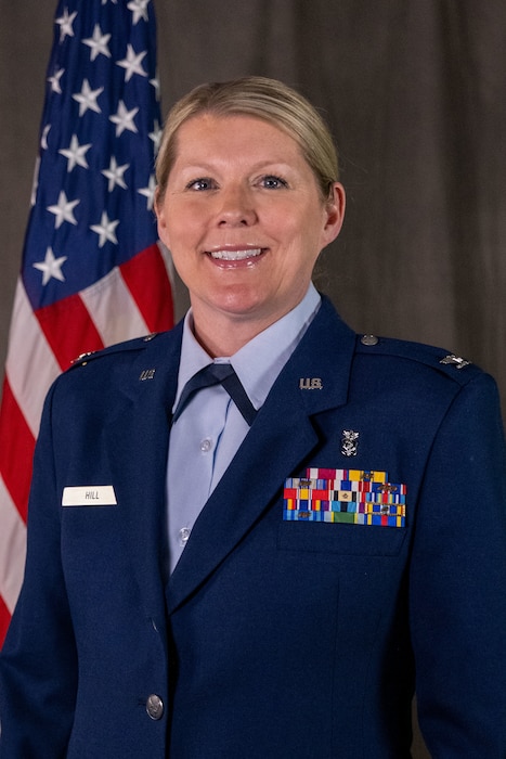 U.S. Air Force Col. Amanda Hill official photo
