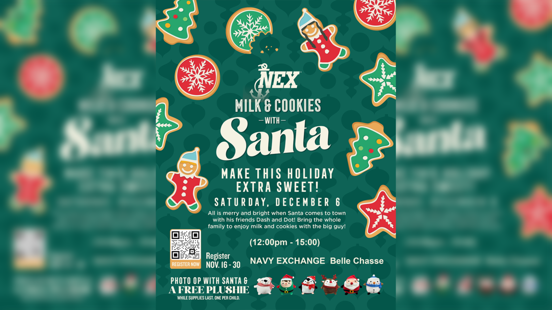 MAKE THIS HOLIDAY
EXTRA SWEET!
SATURDAY, DECEMBER 6
All is merry and bright when Santa comes to town
with his friends Dash and Dot! Bring the whole
family to enjoy milk and cookies with the big guy!