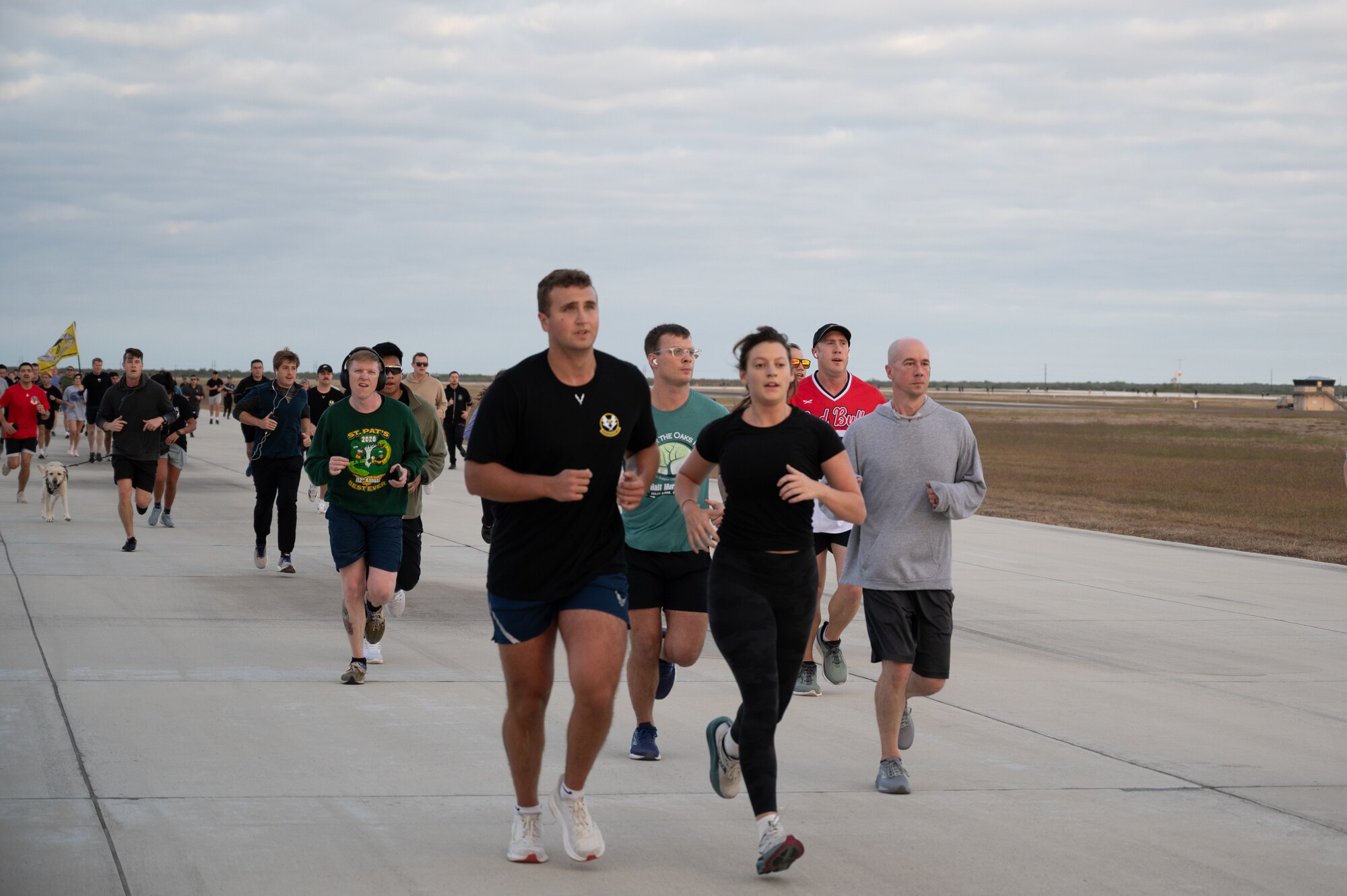Team XL gathered on the flightline for XL Day on Nov. 26, featuring a 5K Turkey Trot and a Wing all-call to recognize third quarter accomplishments.