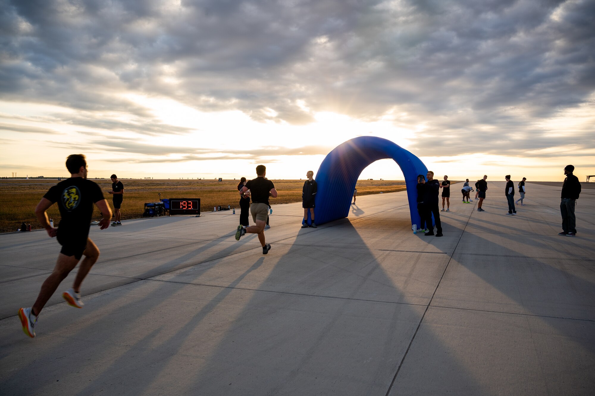 Team XL gathered on the flightline for XL Day on Nov. 26, featuring a 5K Turkey Trot and a Wing all-call to recognize third quarter accomplishments.
