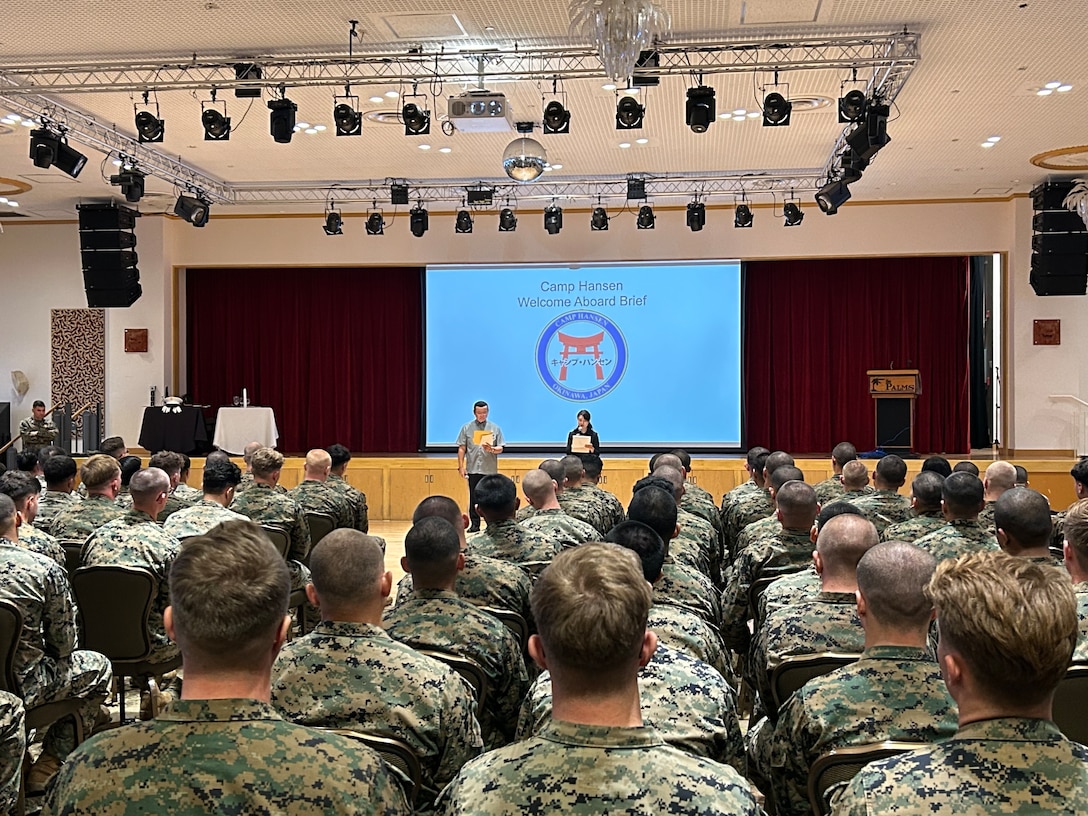 11月25日、UDPで展開してきた第31海兵遠征部隊へのNOWAが海兵隊キャンプ・ハンセンで開かれました