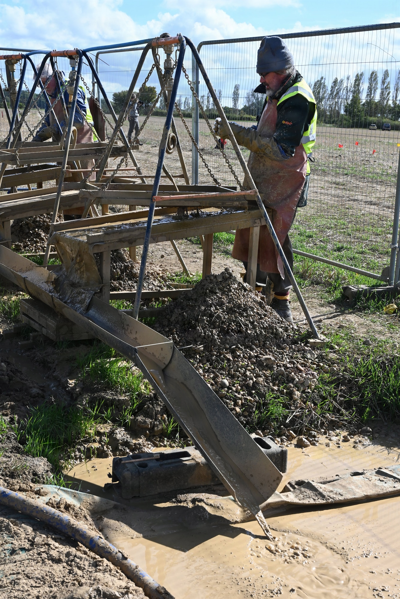 Almost 5,000 artefacts and small aircraft parts relating to the cockpit, fuselage, wings, engines and machine guns have been discovered by archaeologists, in partnership with the Defense POW/MIA Accounting Agency. U.S. Air Force Airmen from around the United Kingdom volunteered over a six-week period with a variety of fieldwork including metal detecting, surveying using geophysics, and washing and sorting finds. The operation also aims to recover remains related to the P-47 pilot, 2nd Lt. Lester Lowry.