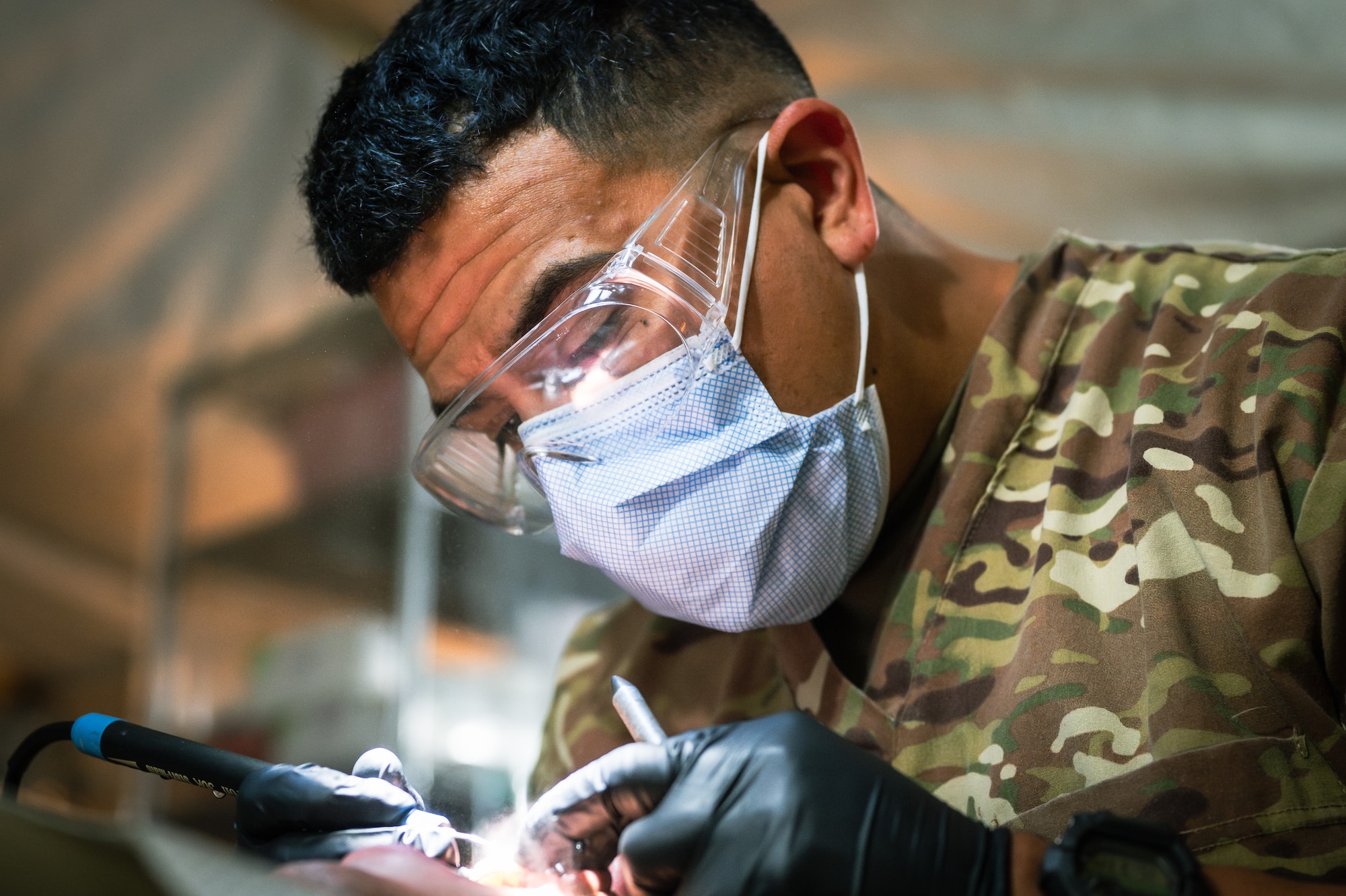 378th EMDS dental services clinic conducts dental operations