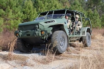 116th MBCT Soldiers field Infantry Squad Vehicle