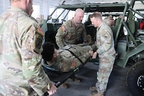 116th MBCT Soldiers field Infantry Squad Vehicle