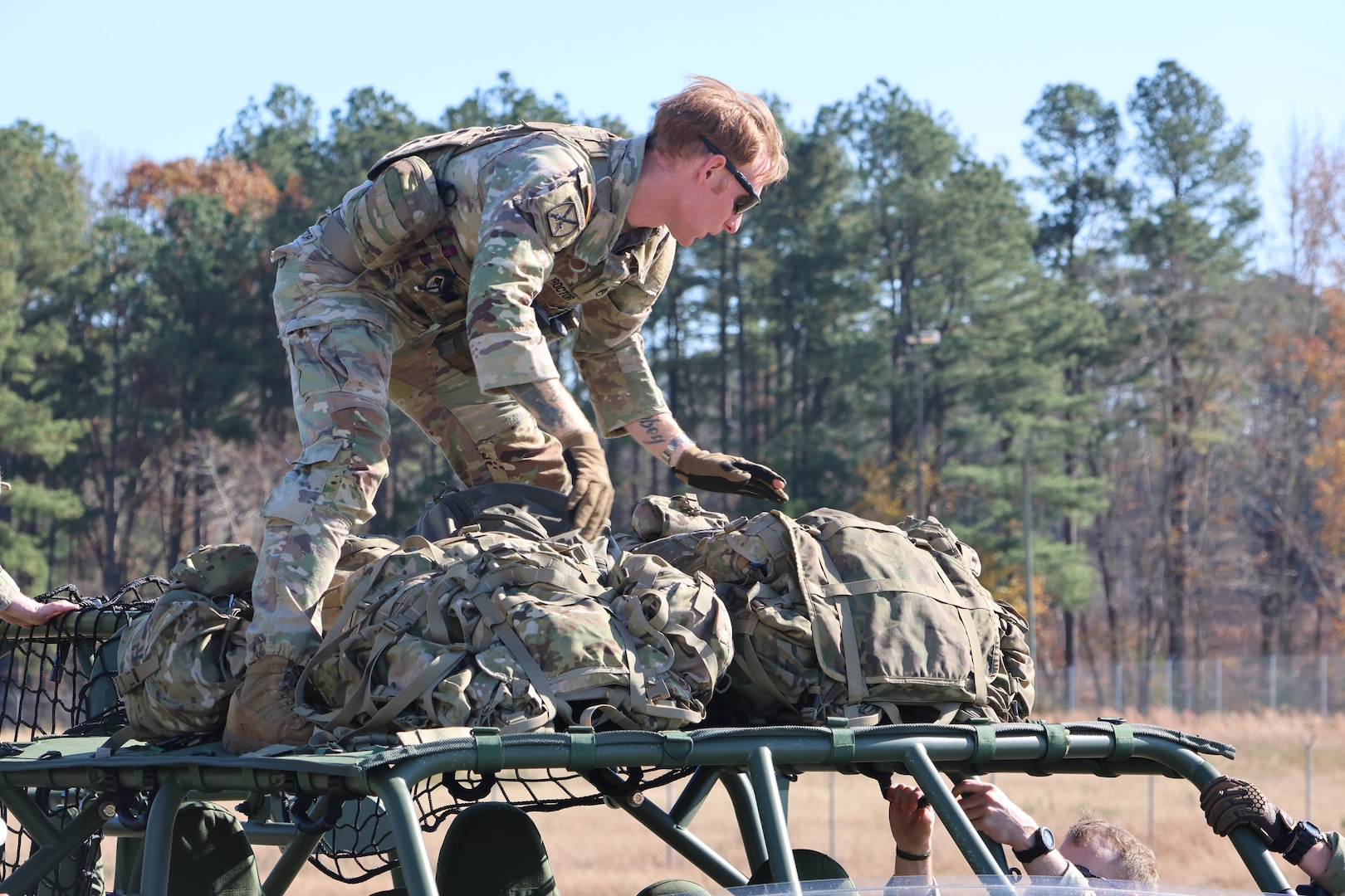 116th MBCT Soldiers field Infantry Squad Vehicle