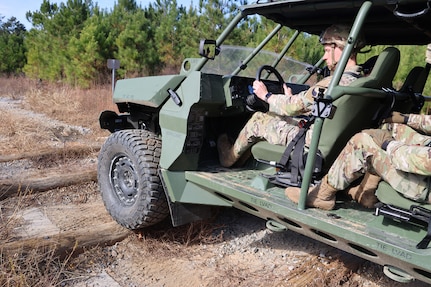 116th MBCT Soldiers field Infantry Squad Vehicle