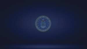 The Department of the Air Force crest.