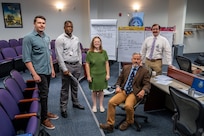 DAHLGREN, Va. – The International Mission Engineering Hackathon brought together selected defense and national security teams from Naval Surface Warfare Center Dahlgren Division and Australian counterparts to initiate a joint humanitarian assistance disaster response mission for a crisis scenario. The team from NSWCDD, known as the Dahlgren Dingoes, won the challenge in 2025. (U.S. Navy Photo by Dorina Watermolen)