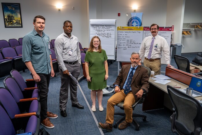 DAHLGREN, Va. – The International Mission Engineering Hackathon brought together selected defense and national security teams from Naval Surface Warfare Center Dahlgren Division and Australian counterparts to initiate a joint humanitarian assistance disaster response mission for a crisis scenario. The team from NSWCDD, known as the Dahlgren Dingoes, won the challenge in 2025. (U.S. Navy Photo by Dorina Watermolen)