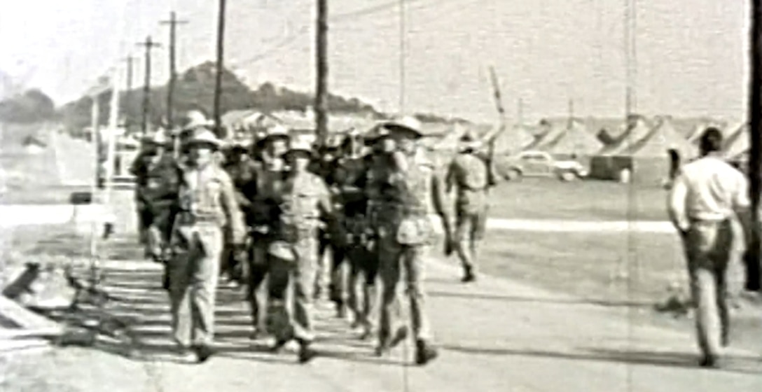 U.S. Marines and veterans who served as drill instructors talk about their experiences making Marines in celebration of Parris Island's 110th anniversary. Parris Island began the Marine making mission in 1915.