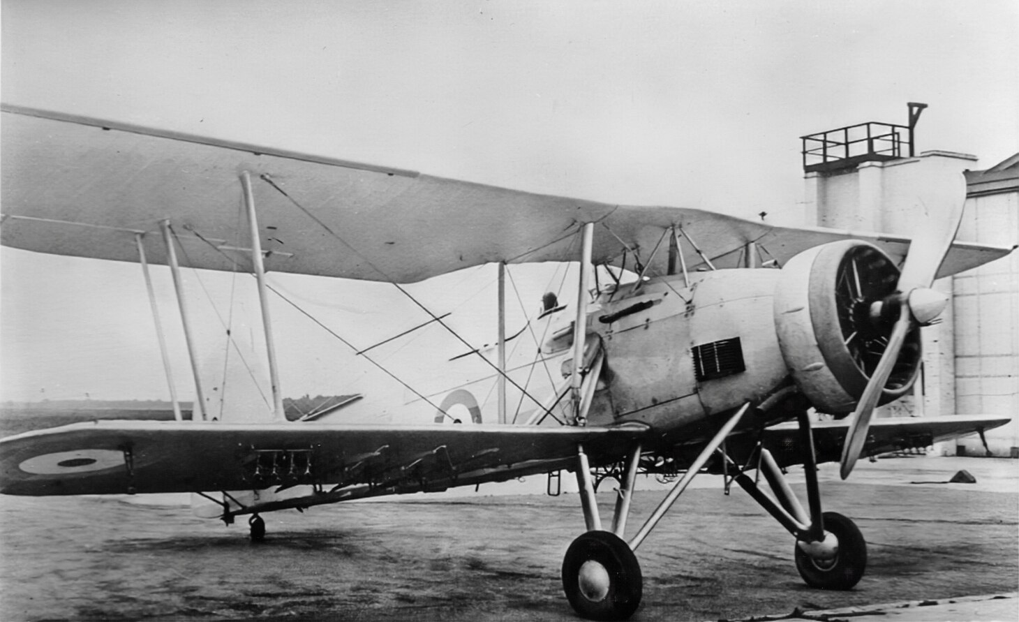 The prototype torpedo-spotter-reconnaissance (TSR II) Swordfish in March 1933 crashed later that year. The redesign included several redesign measures such as a longer fuselage and changes in the wing sweepback.