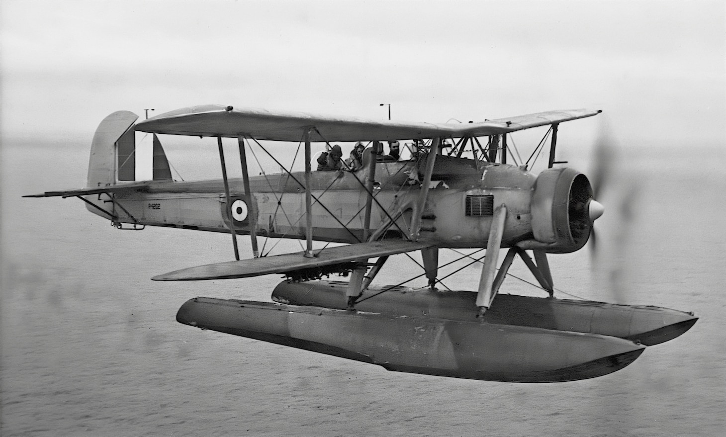A Swordfish on floats, a very useful variant at times. This Mk 1 was assigned to 700 Naval Air Squadron from a Royal Navy pool unit and served from November 1940 to February 1941 aboard the battlecruiser HMS Repulse flying gunnery spotting and reconnaissance missions against Vichy French warships.