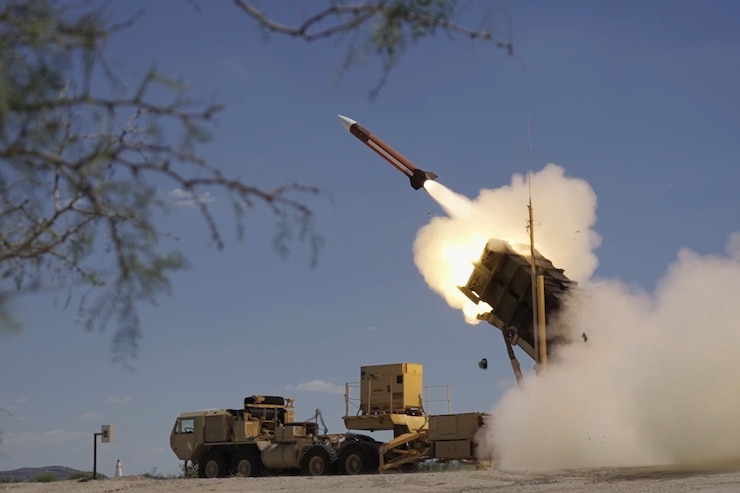 Patriot Missile Live Fire