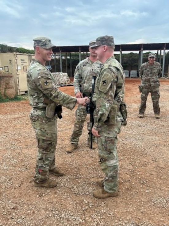 Pontiac-based A Troop, 2nd Squadron, 106th Cavalry Regiment protected U.S. personnel and equipment in the Horn of Africa.