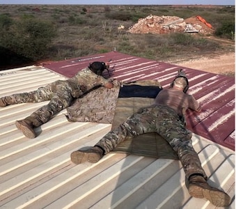 Pontiac-based A Troop, 2nd Squadron, 106th Cavalry Regiment protected U.S. personnel and equipment in the Horn of Africa.