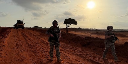 Pontiac-based A Troop, 2nd Squadron, 106th Cavalry Regiment protected U.S. personnel and equipment in the Horn of Africa.