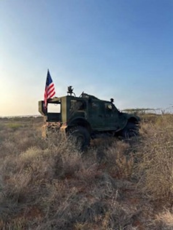 Pontiac-based A Troop, 2nd Squadron, 106th Cavalry Regiment protected U.S. personnel and equipment in the Horn of Africa.