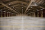 The interior of a new Airfield Damage Repair warehouse, Osan Air Base, on Dec. 3, 2025.