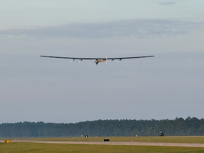 The Navy, in partnership with Skydweller Aero, recently achieved continuous solar-powered unmanned flight during a nonstop three-day test from Stennis, Mississippi. Led by the Naval Air Warfare Center Aircraft Division (NAWCAD), the test of Skydweller UAS marks a significant advancement in both long-endurance solar-powered UAS technology and its potential to enhance maritime intelligence, surveillance, and reconnaissance (ISR).