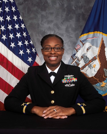 Chief Warrant Officer 2 Jelesia S. Obenhaus, Assistant Officer in Charge, Naval Information Warfare Training Detachment (NIWTD) Japan
