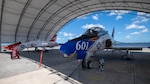 Fleet Readiness Center Southeast inducted its first two T-45 Goshawks into the Service Life Extension Program production line, just 13 months after the Navy identified the requirement. The Goshawk is the primary tandem-seat jet trainer used by the Navy and Marine Corps for pilot carrier qualification.