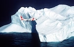 Recent photograph of a Coast Guard C-130 Hercules carrying out the aerial International Ice Patrol mission. (U.S. Coast Guard)