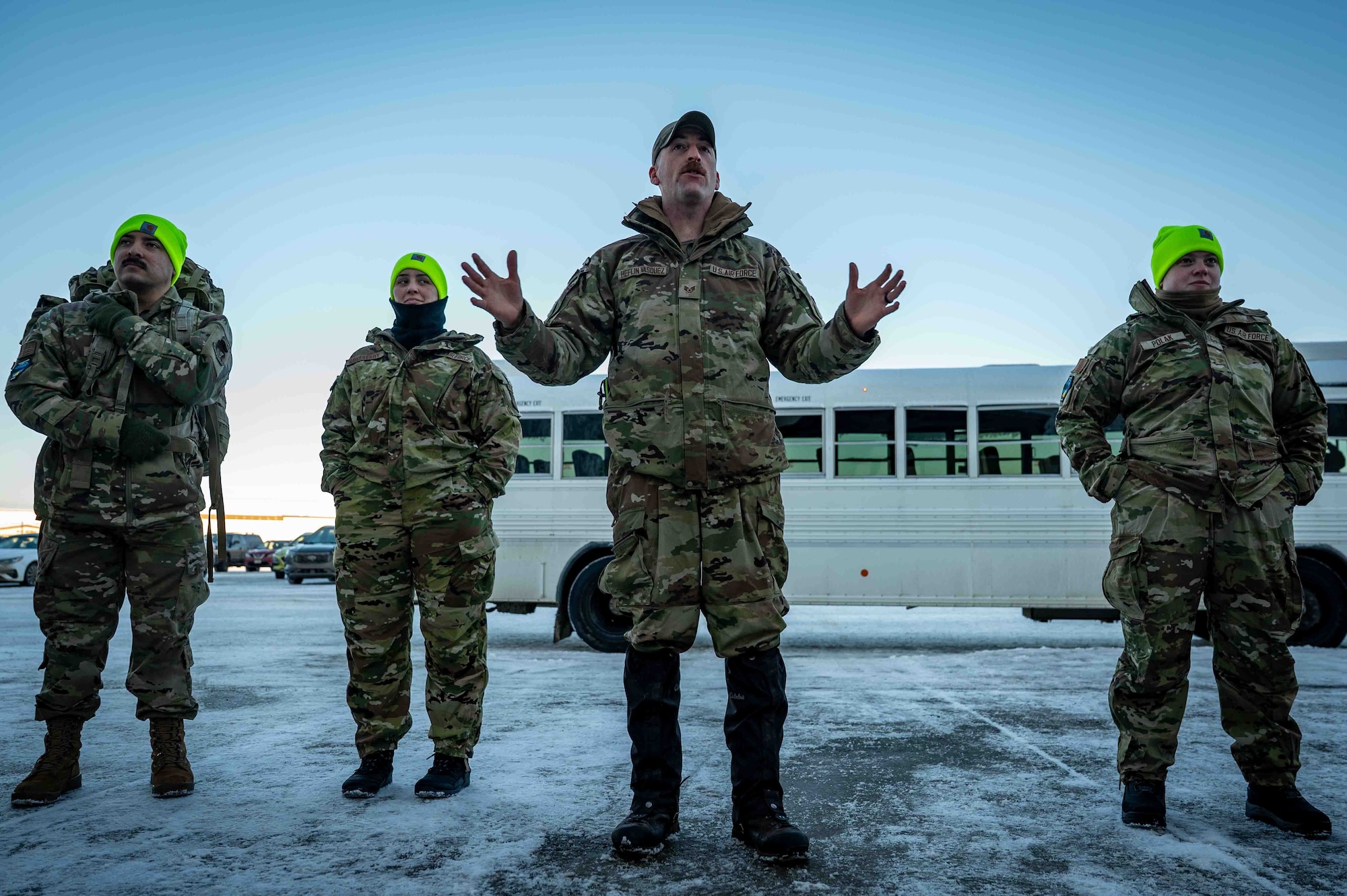 Airmen participate in Arctic Resiliency Training