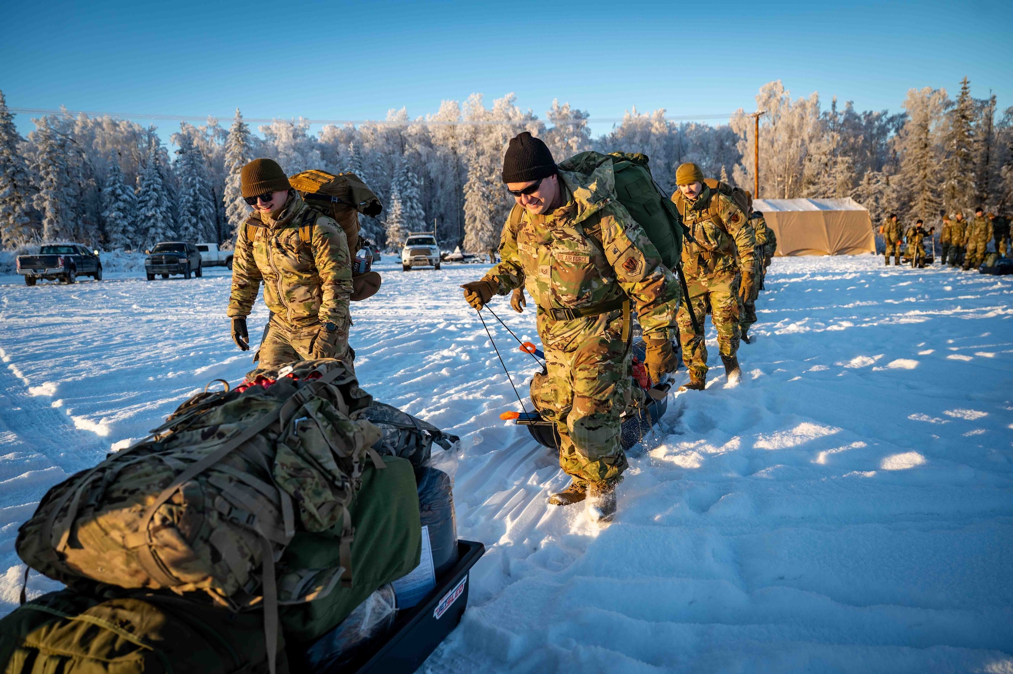 Airmen participate in Arctic Resiliency Training