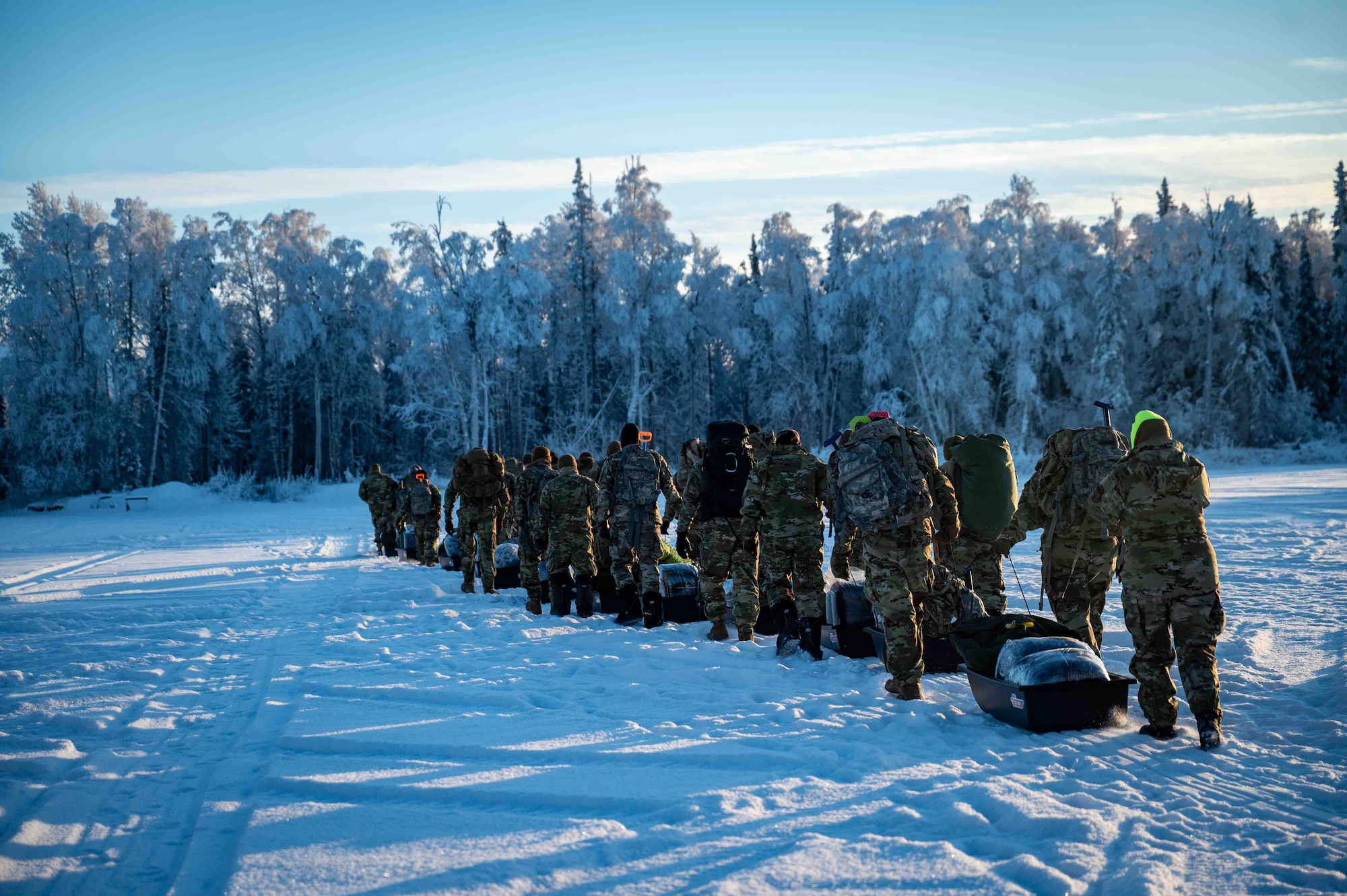 Airmen participate in Arctic Resiliency Training