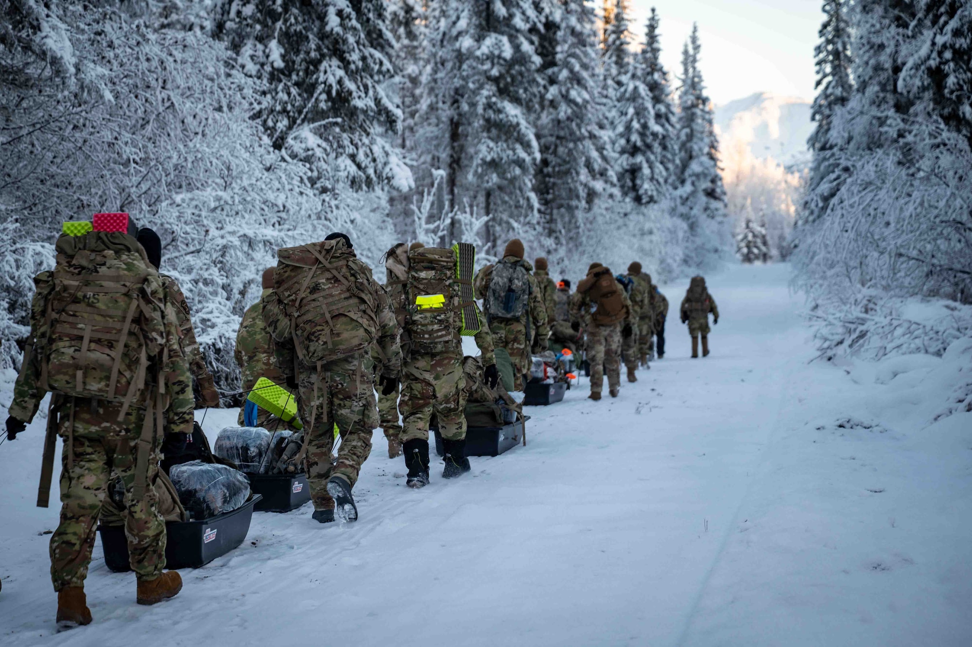 Airmen participate in Arctic Resiliency Training