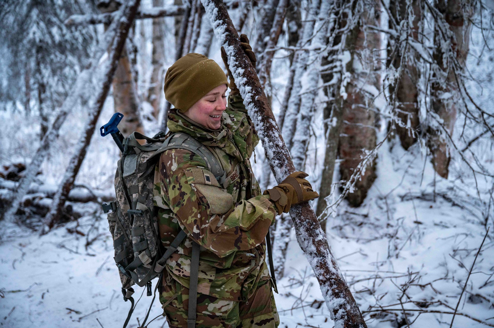 Airmen participate in Arctic Resiliency Training