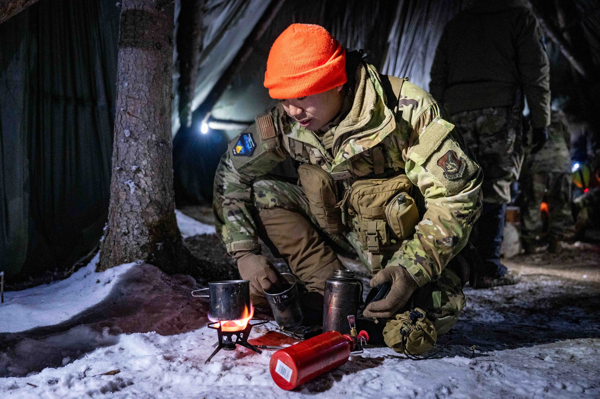 Airmen participate in Arctic Resiliency Training