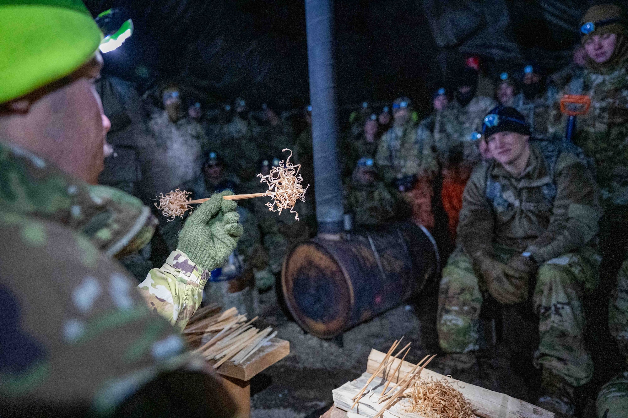 Airmen participate in Arctic Resiliency Training