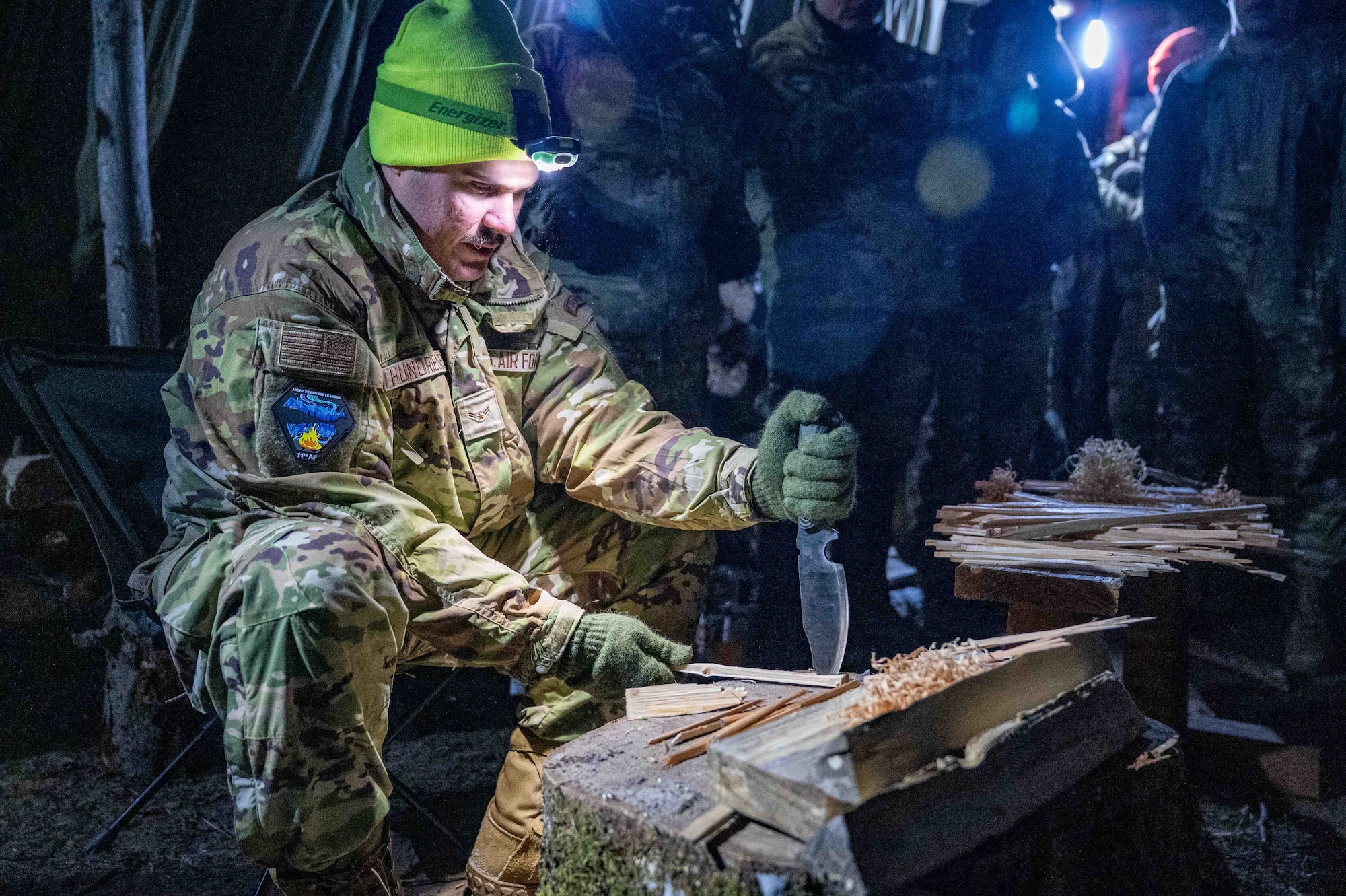 Airmen participate in Arctic Resiliency Training