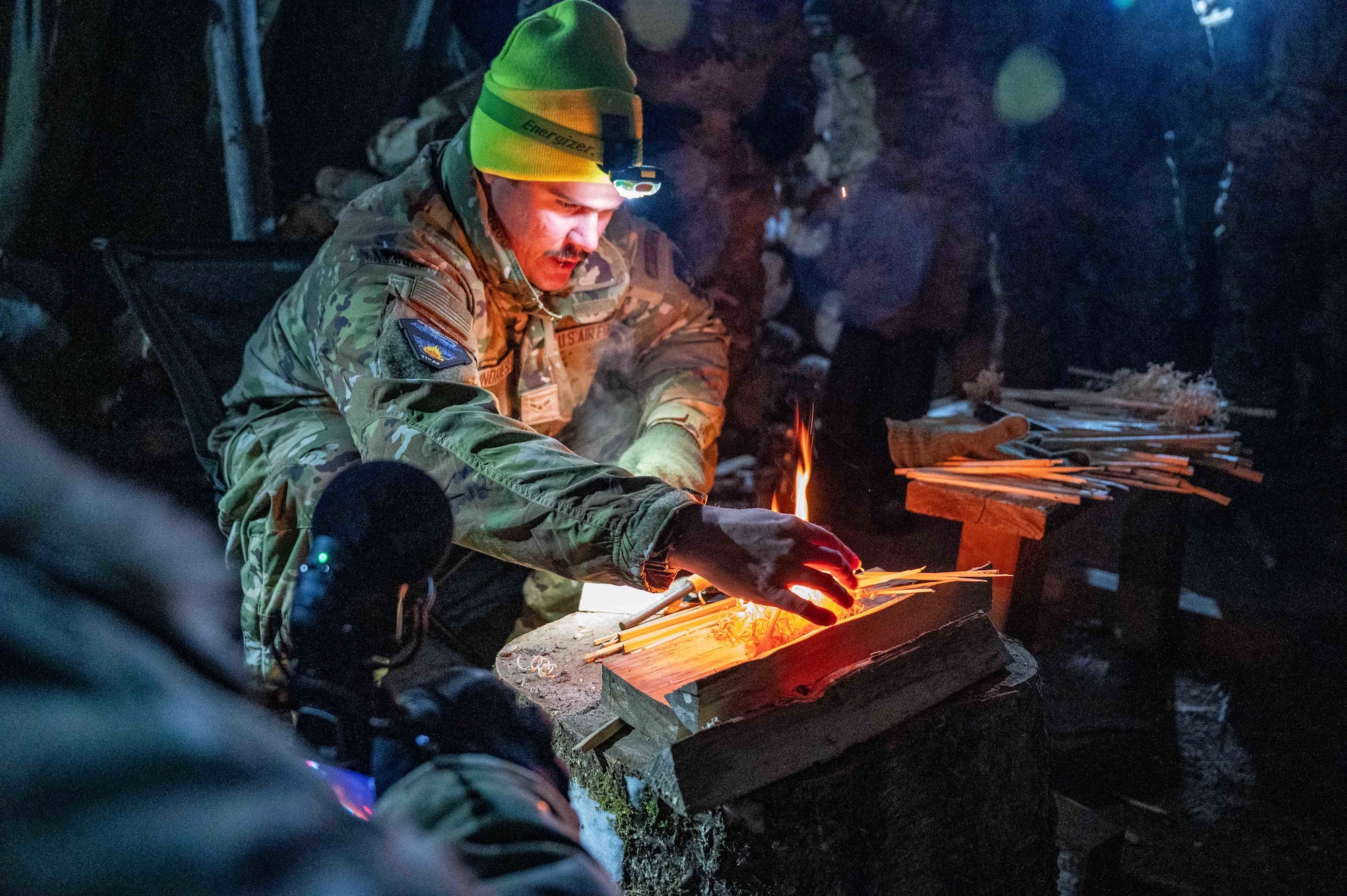 Airmen participate in Arctic Resiliency Training