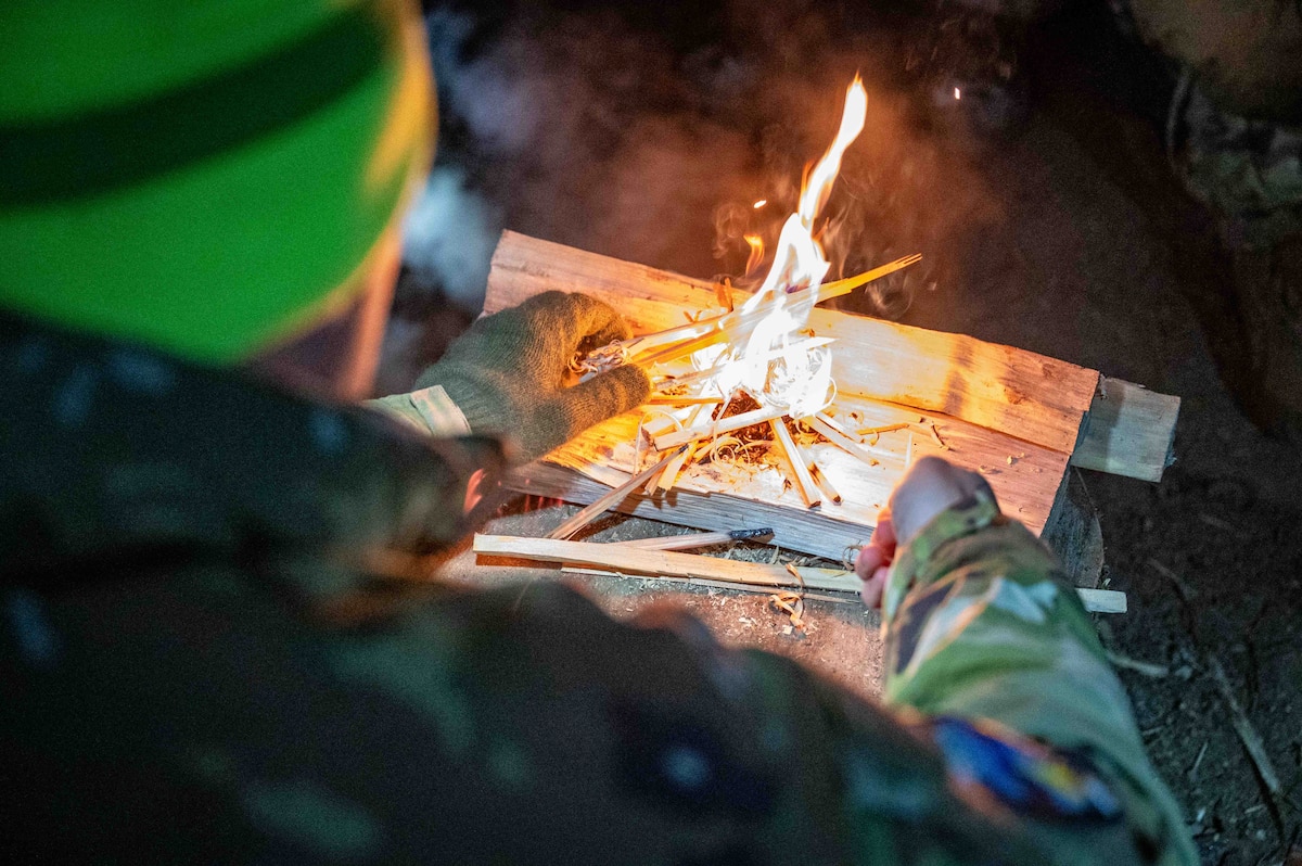 Airmen participate in Arctic Resiliency Training