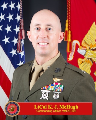 Portrait of Lieutenant Colonel Kyle J. McHugh