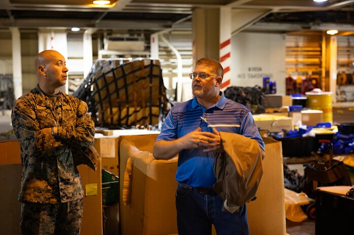 I MEF Visit Leverages Blount Island Expertise to Reinforce Readiness, Interoperability